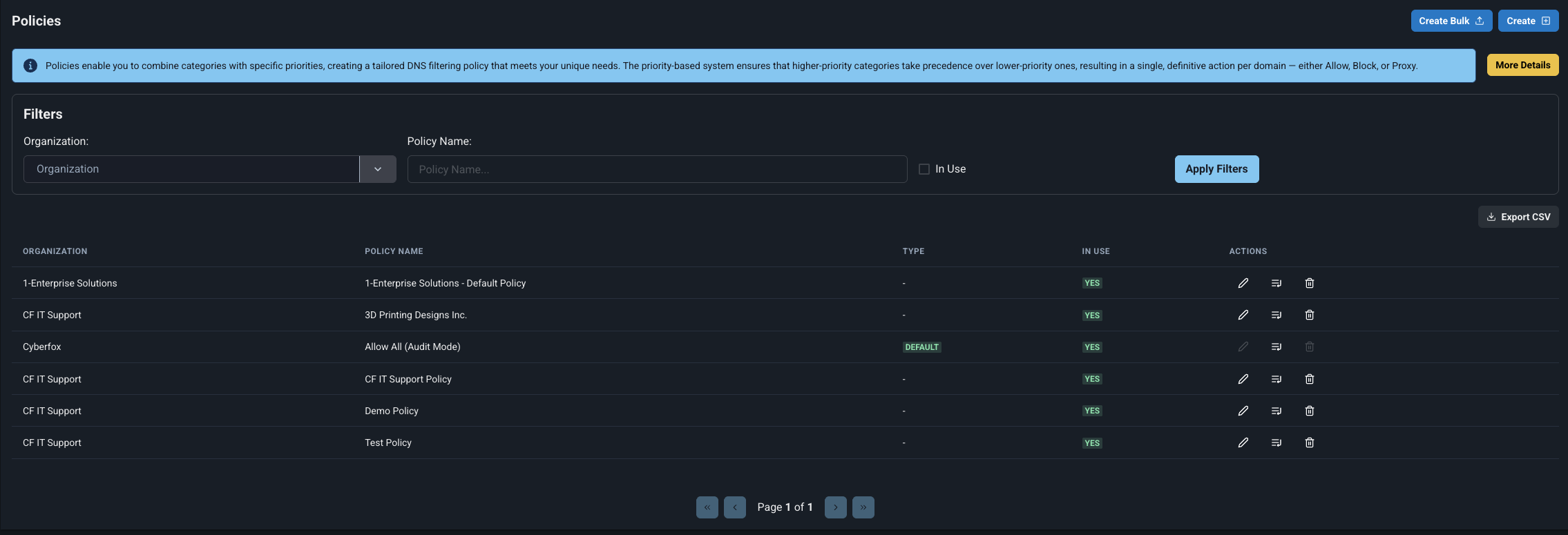 Policy Builder See how quickly you can create a policy that blocks threats and controls web access.