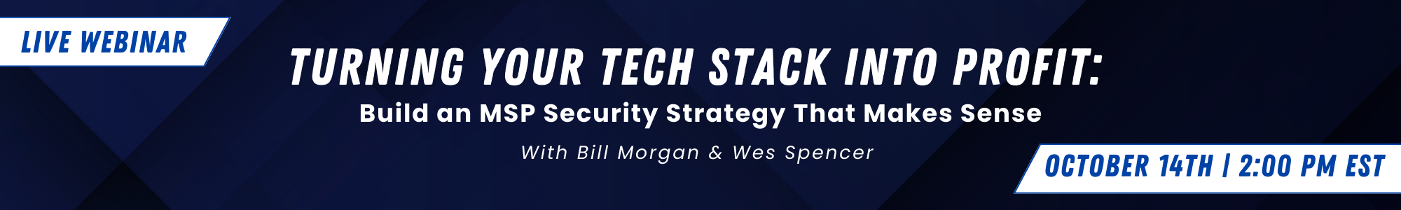 Turning Your Tech Stack Into Profit Webinar 2